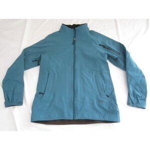 Women Outdoor Research Wind Stopper Soft Shell Full Zip Jacket Sz L (WS76)